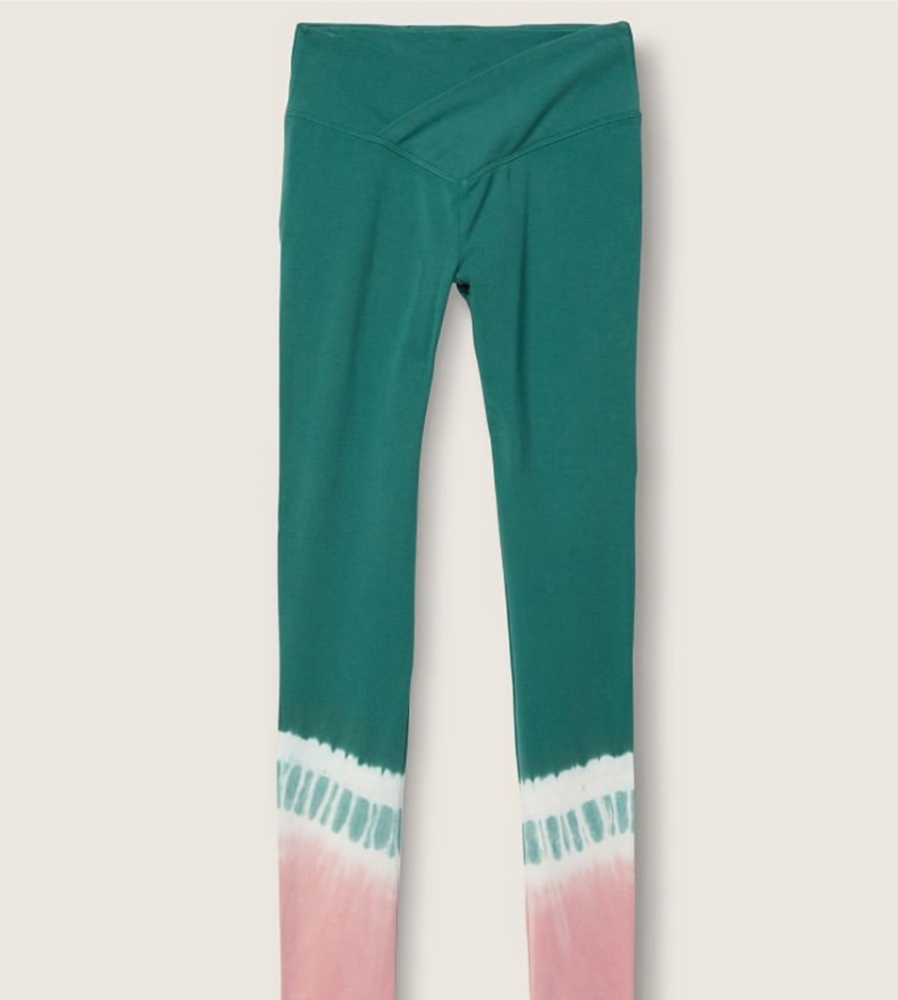 VS Pink front crossover leggings, size small!